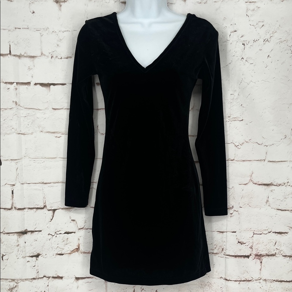 ✨VTG✨Frederick’s of Hollywood Stretch Velvet Mini, Size XS